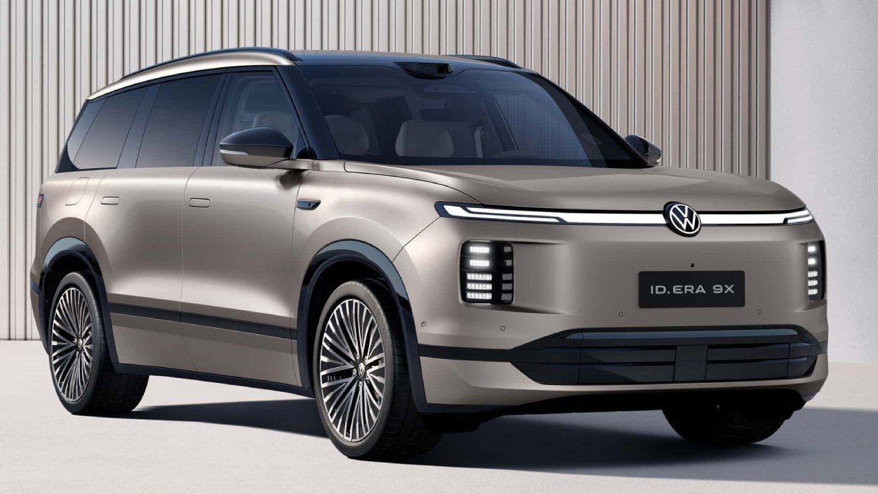 Volkswagen se sale del guion con el ID. Era 9X, un SUV más grande que un Audi Q7 que estrena su tecnología EREV