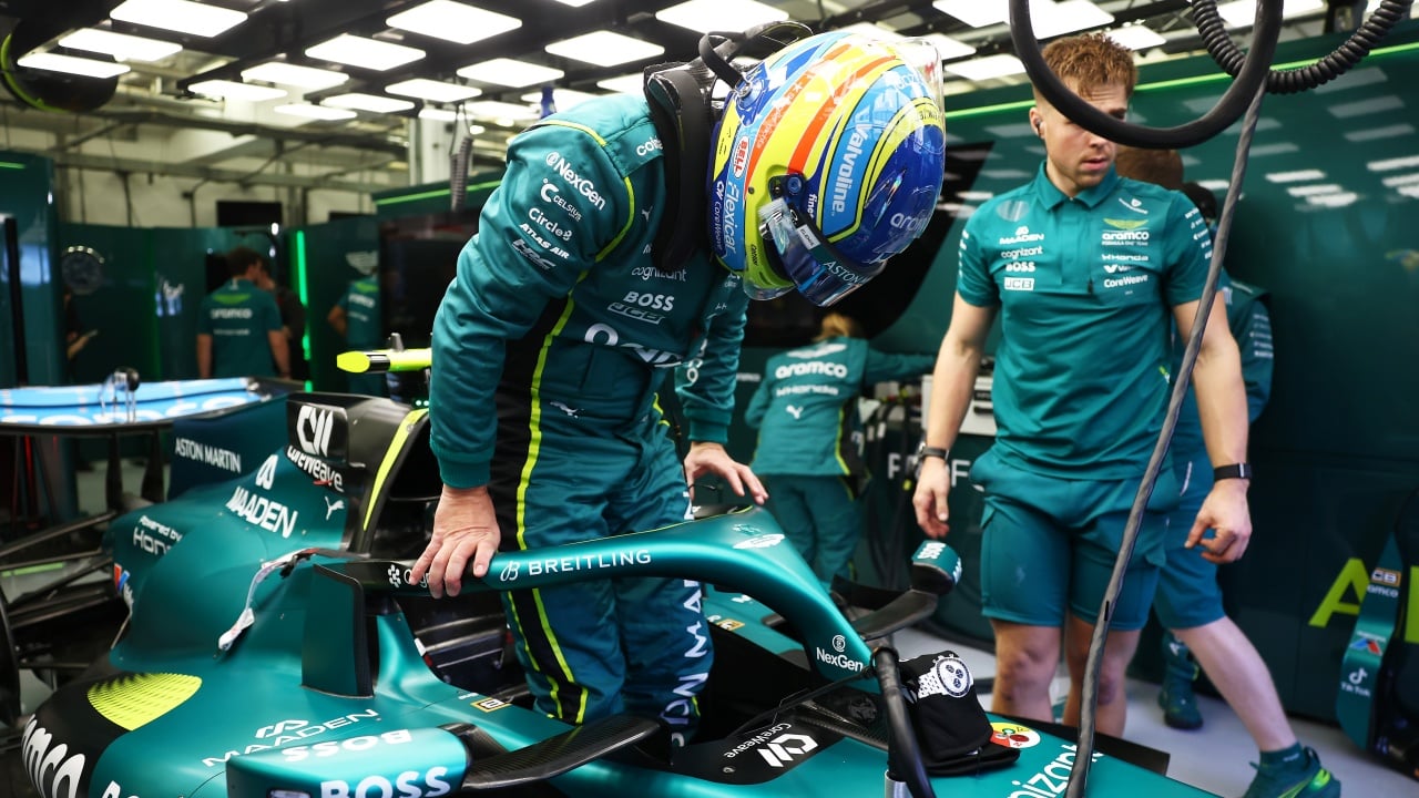 Alonso mueve el calendario de Aston Martin a junio: “No me preocupa demasiado Baréin ni las primeras carreras”