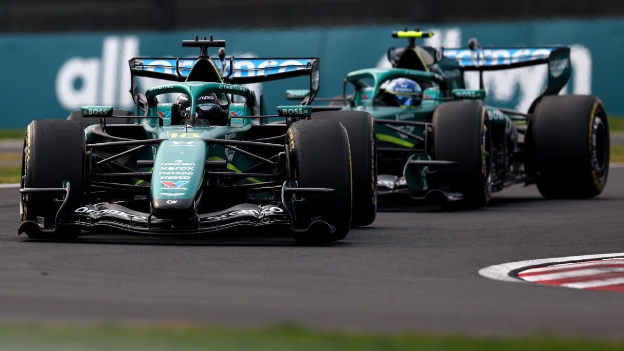 Alonso y Stroll organizaron su propia carrera para aprender sobre la gestión de la energía: “Por desgracia tuvo que abandonar”