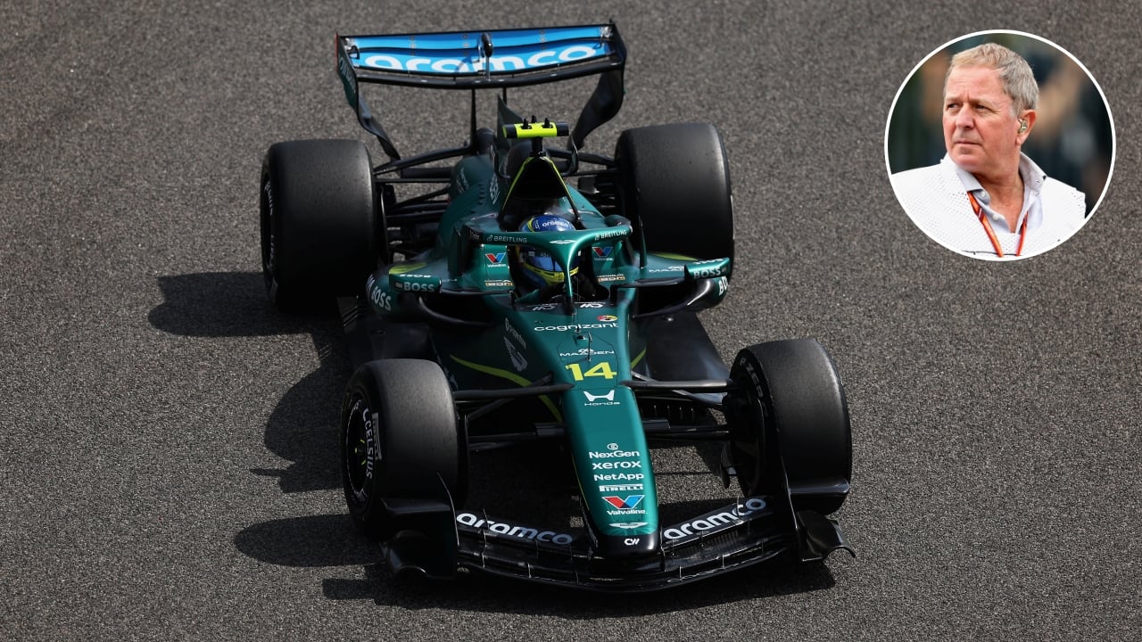Brundle, expiloto y experto analista de F1, ve problemas que han pasado desapercibidos en Aston Martin: “Para mí, es obvio”