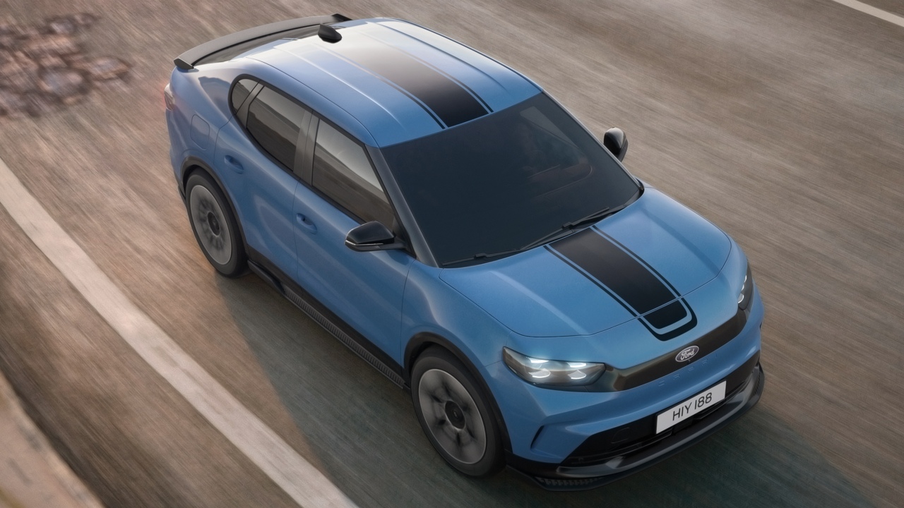 El Ford Capri Collection presume de llantas de 21 pulgadas y presencia, pero lo mejor es su espíritu radical