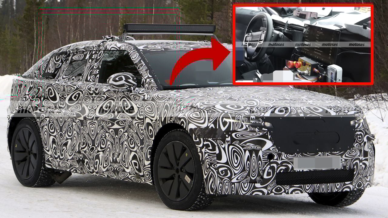 El nuevo Range Rover Velar eléctrico se deja ver por dentro… y cambia más de lo esperado