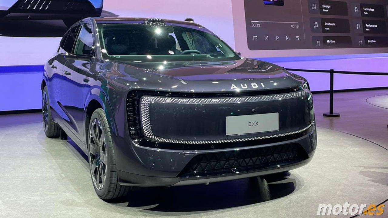 El AUDI E7X nace solo para China con 750 km de autonomía, Mercedes y BMW "rezan" para que no llegue a Europa