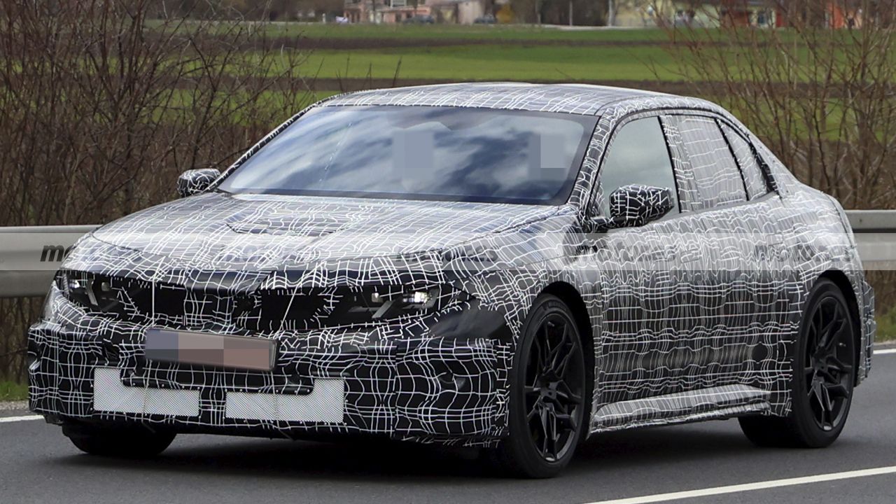 El BMW M3 eléctrico vuelve a dejarse ver: cuatro detalles lo hacen más radical de lo que parecía