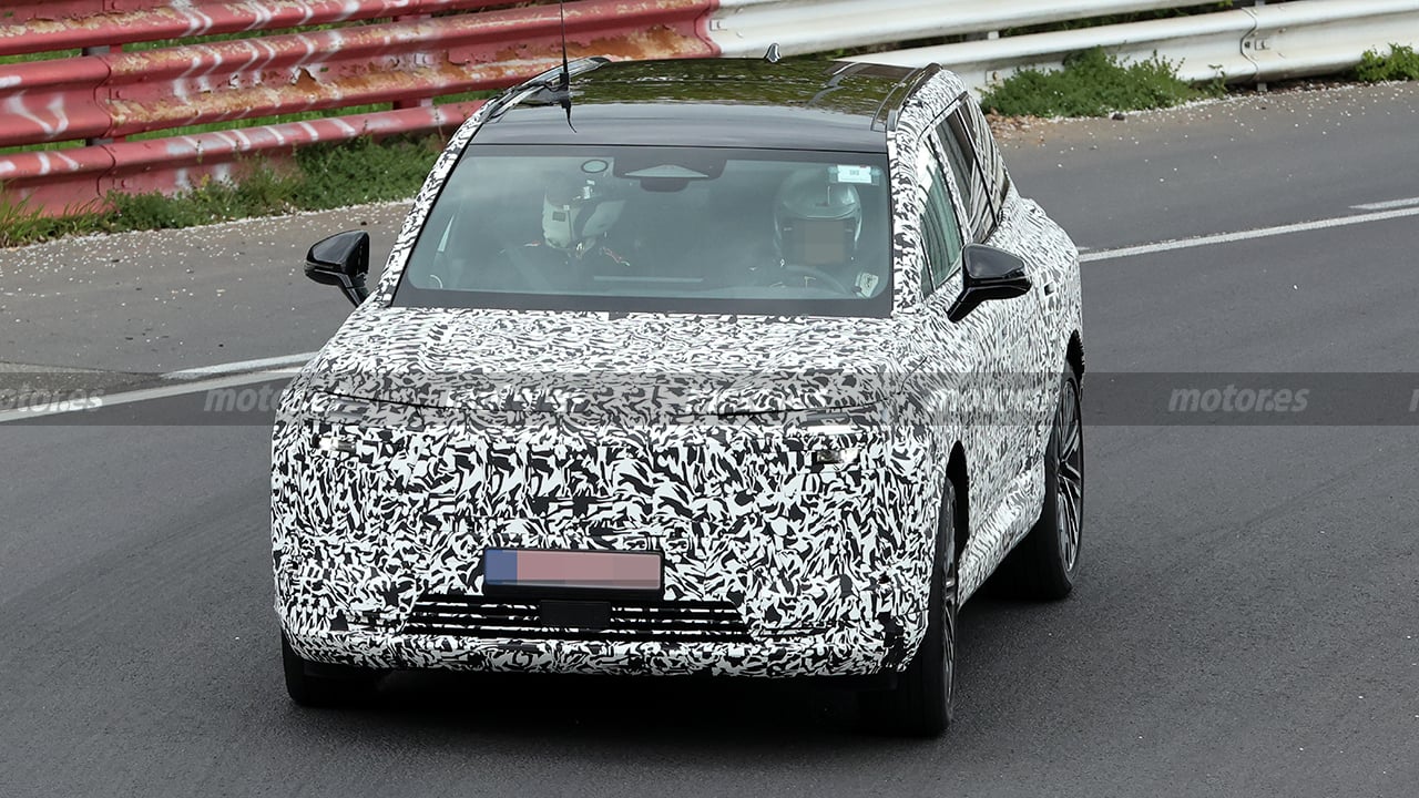 El nuevo Lexus TZ asoma en estas fotos espía, habrá “un RZ grande” con 7 plazas y mucho lujo