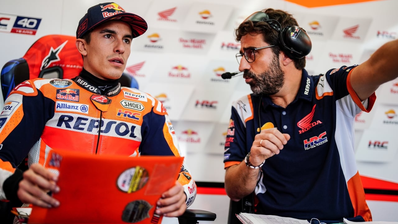 Marc Márquez compara su salida de Honda con una relación amorosa: "No diré que fuera tóxica, pero…"