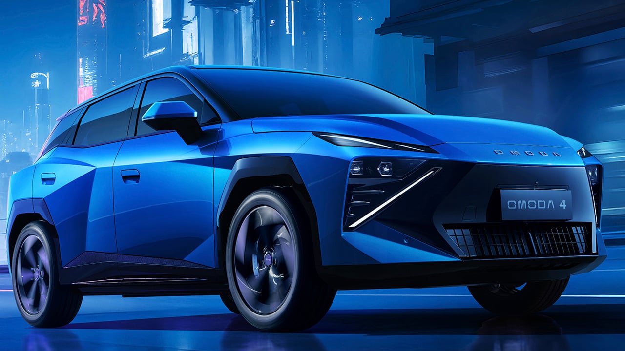 El nuevo OMODA 4 debuta en Pekín con un diseño inspirado en Lamborghini, híbrido y eléctrico desde 20.000 euros