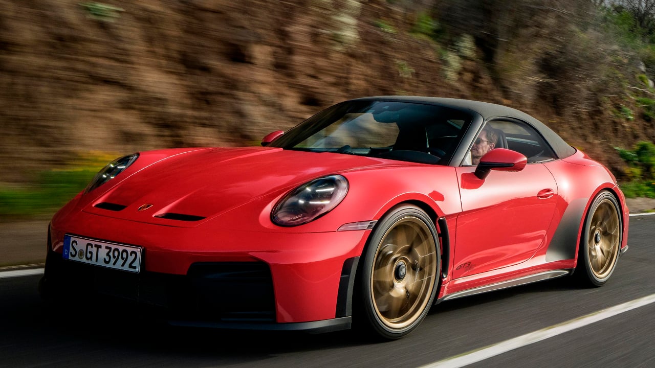 El nuevo Porsche 911 GT3 S/C es un Cabrio con más de 500 CV que no todos los puristas aceptarán