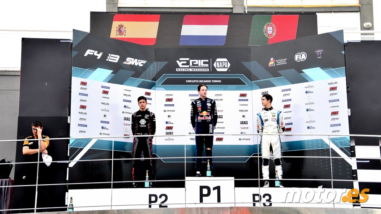 Racing Weekend Valencia 2026: Rocco Coronel debuta con dos victorias