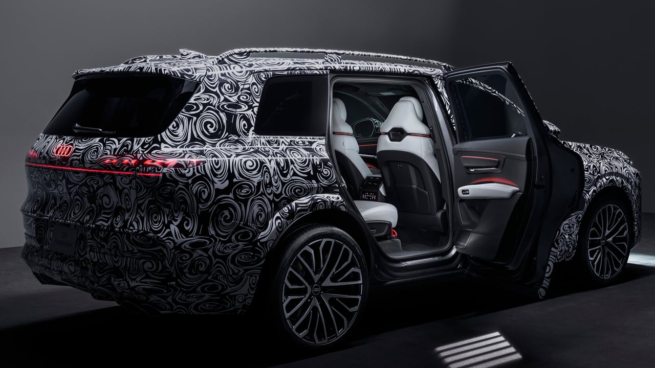 El nuevo Audi Q9 enseña su lujoso interior, un SUV gigantesco para quienes el Q7 se queda 