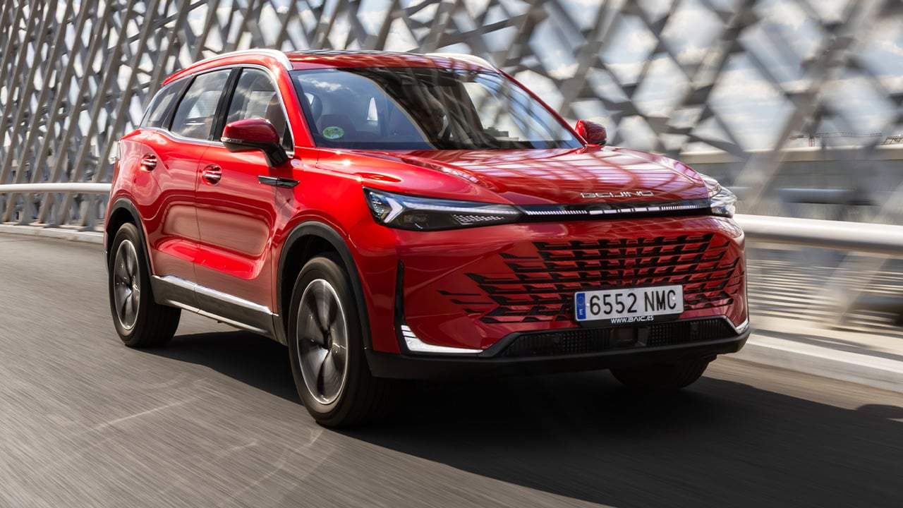 El BAIC X75 desembarca en España: 177 CV y 4,75 metros por menos de 30.000 € para plantar cara al Tiguan