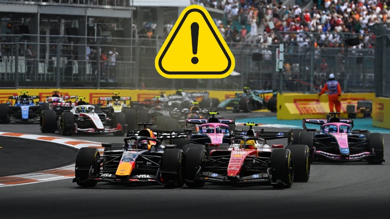 F1 hoy en Miami: cambia la hora de la carrera por la previsión meteorológica