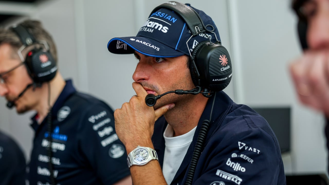 Sainz reclama medio minuto