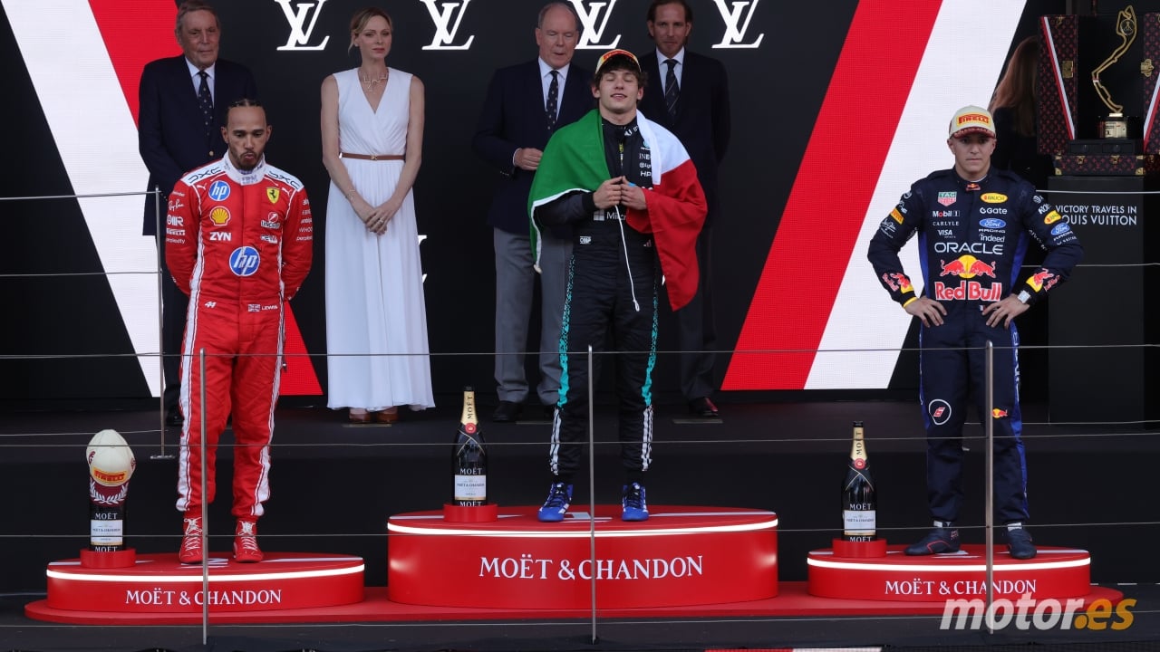 Antonelli mata el Mundial de F1 en un GP de Mónaco loco... ¡en el que Alonso puntúa!