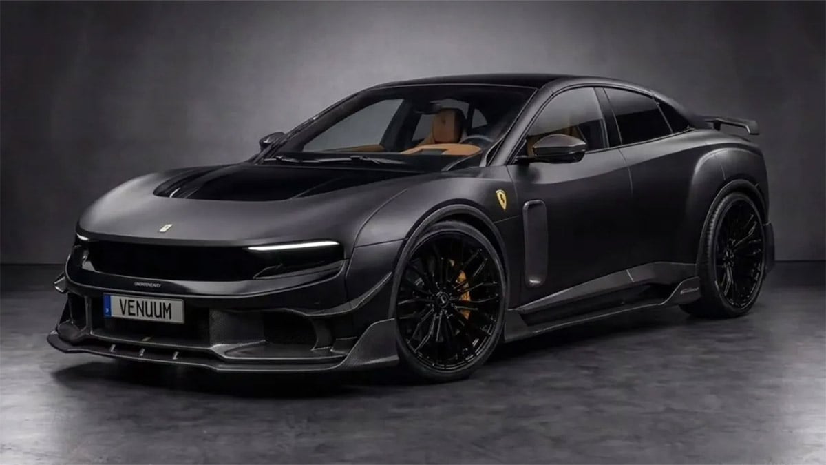 Imaginan un Ferrari Luce con más carácter "Cavallino Rampante": Venuum es el primero en intentarlo sin mucho éxito