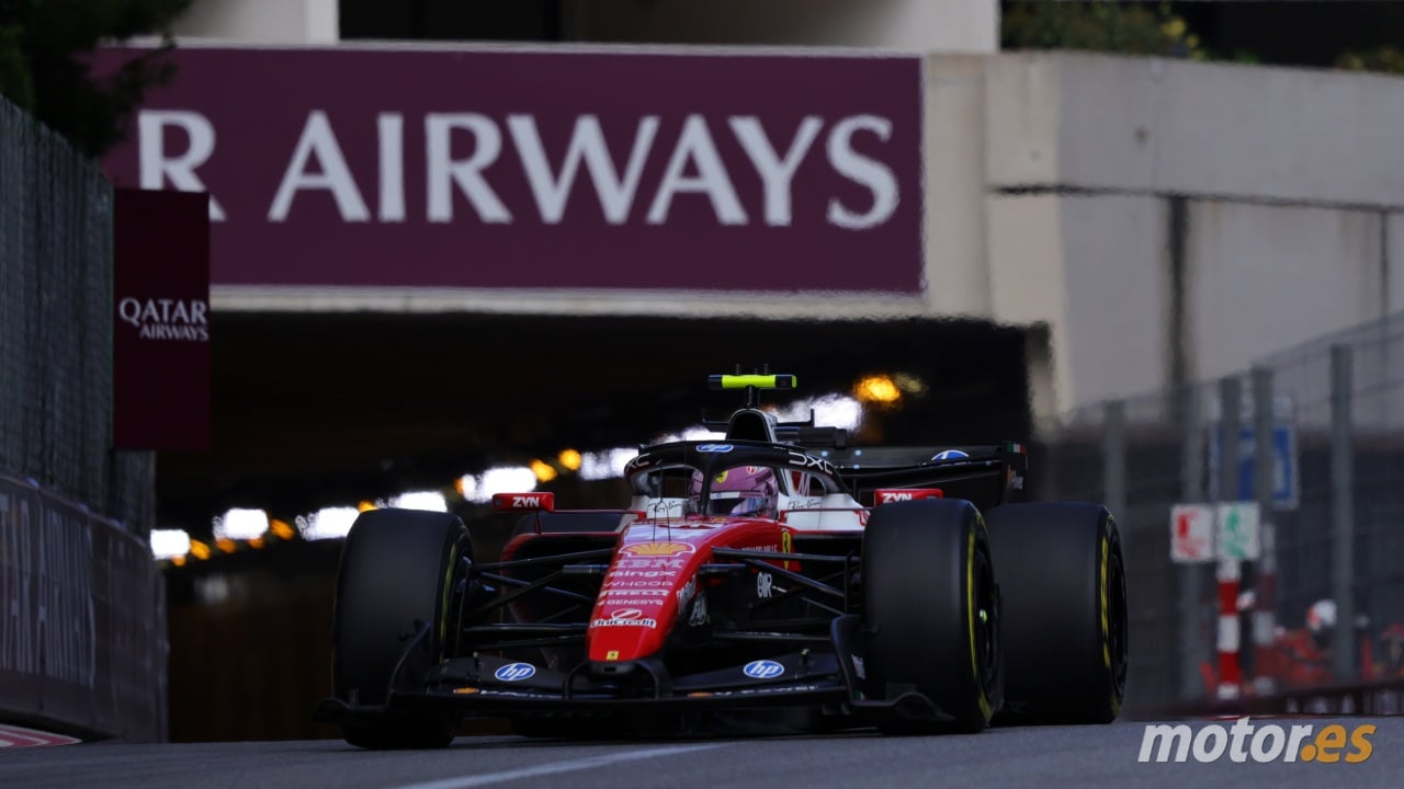 Ferrari se postula para acabar con el reinado de Mercedes en Mónaco, Sainz amenaza a los Alpine