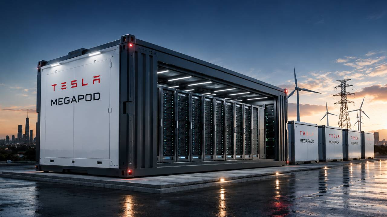 Megapod: la nueva apuesta de Tesla que demuestra que a Elon Musk ya no le obsesionan los coches eléctricos