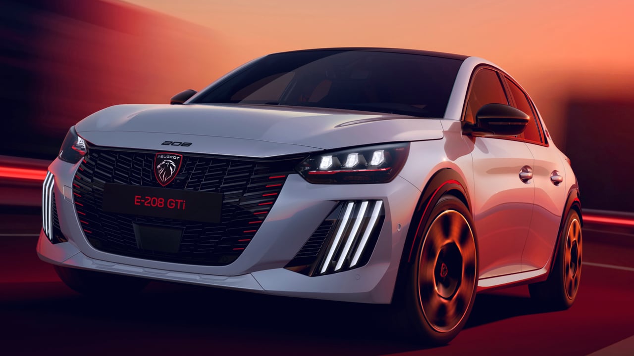 El nuevo Peugeot E-208 GTi ya está listo, el eléctrico que va directo a por el Toyota GR Yaris
