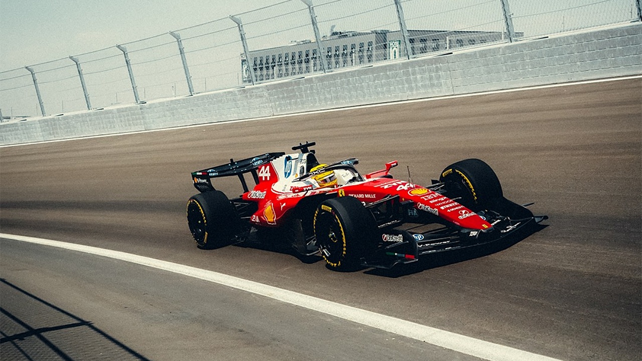 Ferrari levanta el telón del circuito de F1 de Madrid: esto es lo que muestran las primeras imágenes