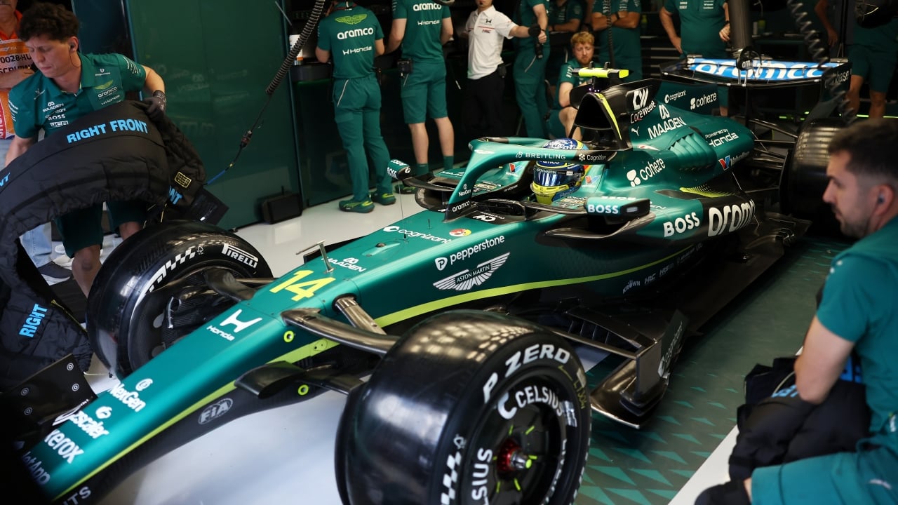 Honda y Aston Martin abordan los dos problemas aparecidos en el AMR26B con el motor y la suspensión