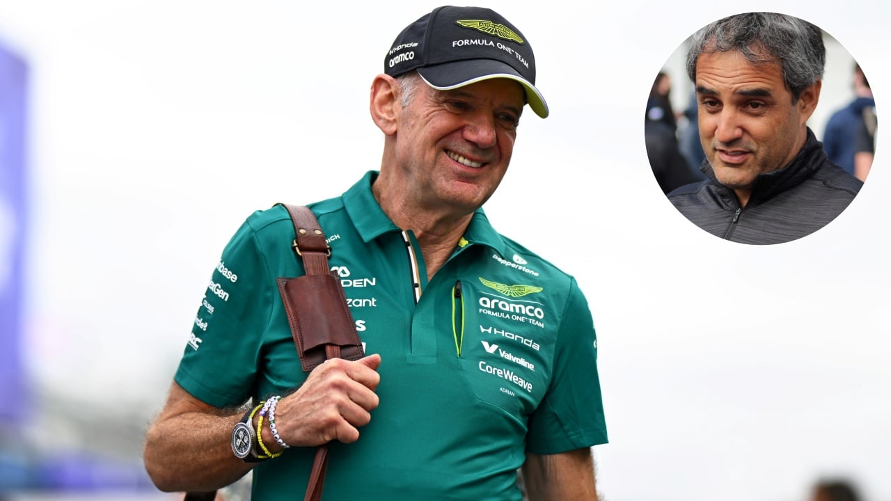 Montoya ve al 'Briatore británico' al frente de Aston Martin tras dejarse ver con Newey: «Es una señal inequívoca»