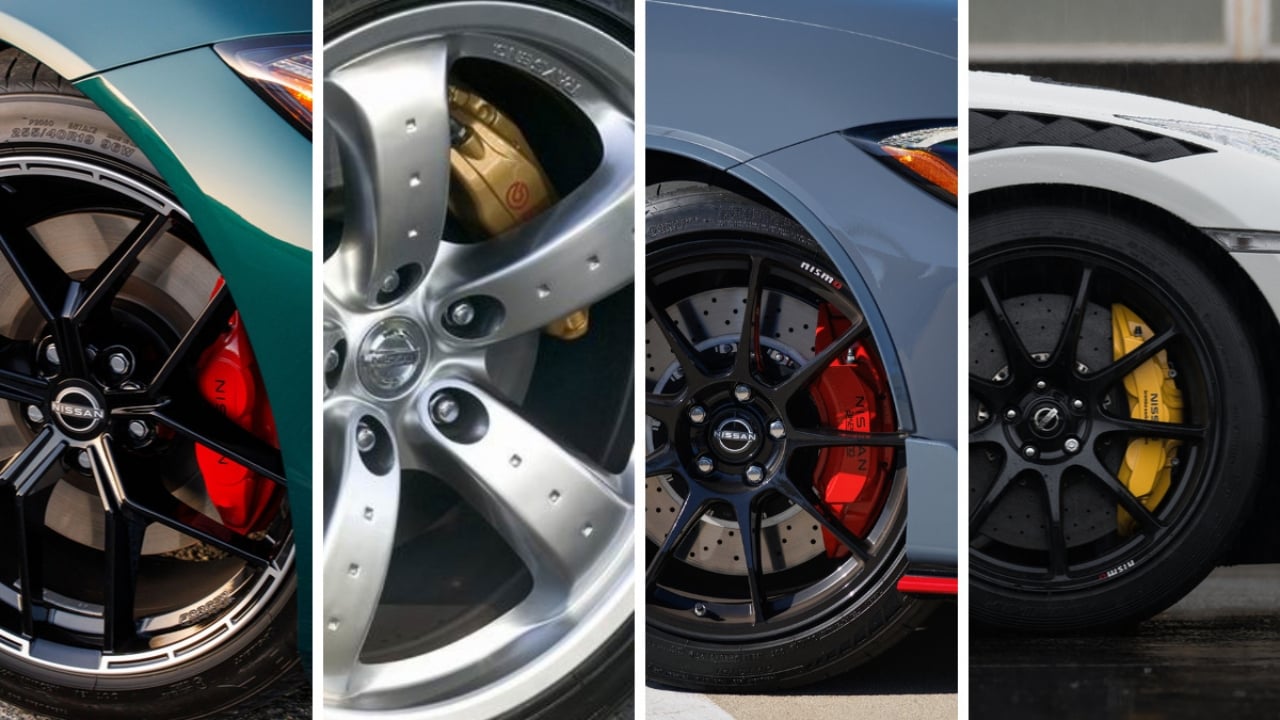 Nissan identifica desde hace 25 años el tipo de freno de cada modelo por el color de sus pinzas