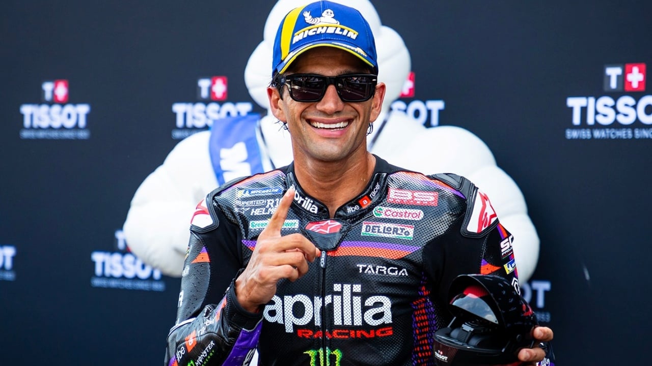 Rivola, CEO de Aprilia, corona a Jorge Martín, nuevo líder del Mundial: 