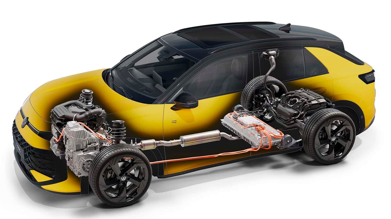Volkswagen ya tiene su primer híbrido "a la Toyota", pero es muy diferente por dentro