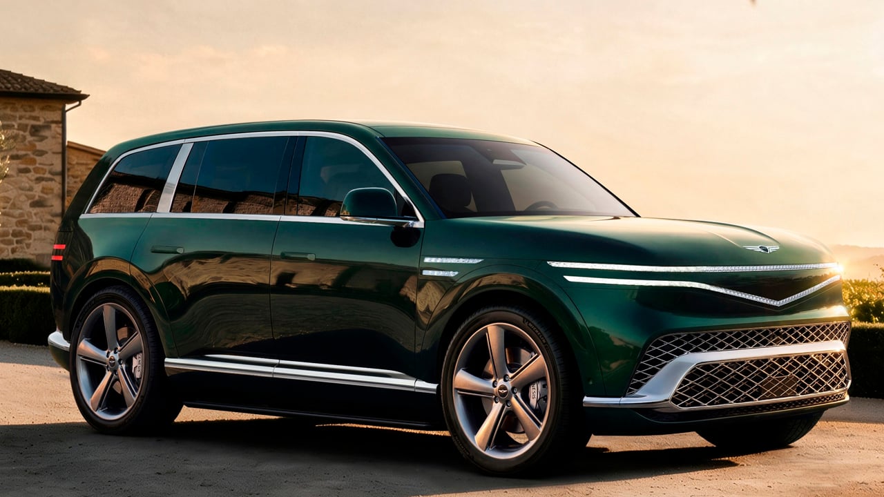 El Genesis GV90 entra en la guerra de los SUV eléctricos de lujo con 657 CV y un interior que parece de otro mundo