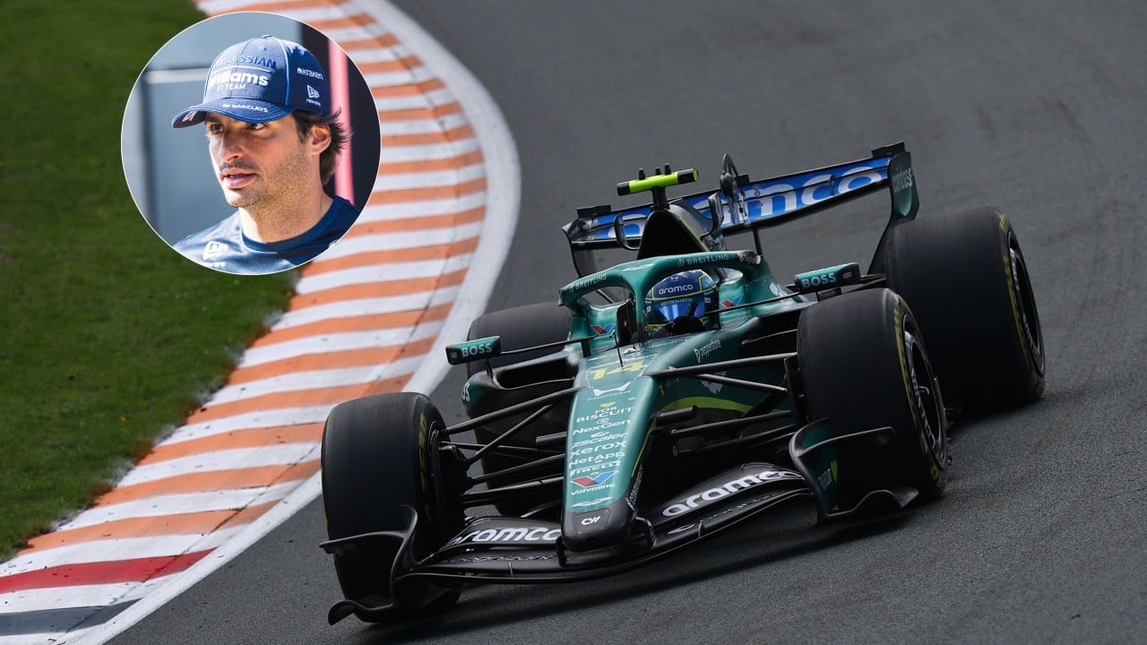 Sainz alaba el nuevo Aston Martin: «Su coche es tan rápido...»