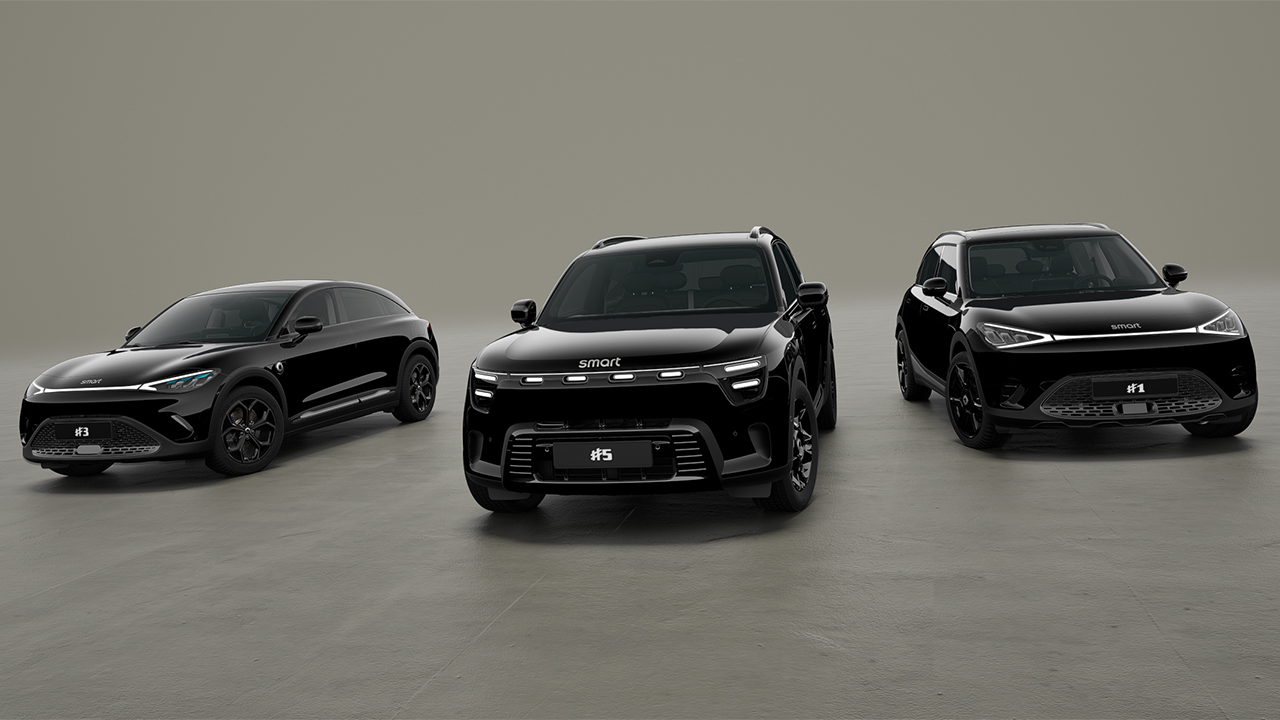 Llega la Black Collection de Smart, diseño más deportivo y nuevos acabados interiores para toda la gama SUV