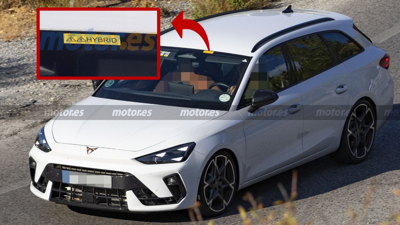 CUPRA prueba en un León SP VZ su nuevo híbrido HEV con hasta 340 CV, tracción total y sin enchufe