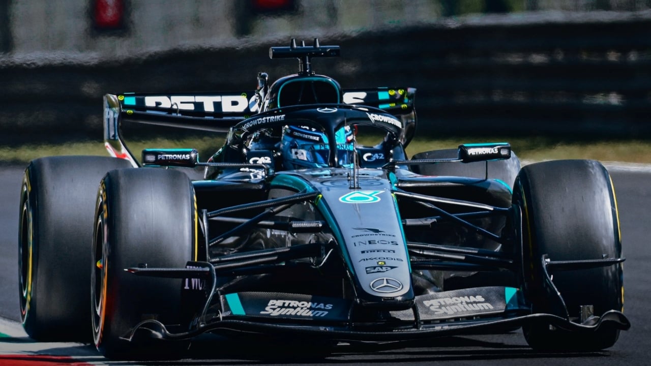 Russell lidera los Libres 2 en Monza frente a Ferrari y McLaren, pero lo que preocupa es Aston Martin