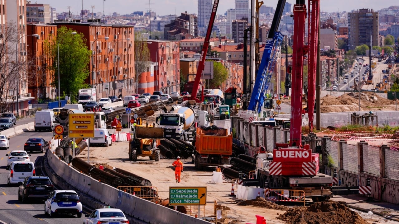 La A-5 dice adiós a sus curvas: Madrid ultima la retirada del segundo baipás de las obras del soterramiento