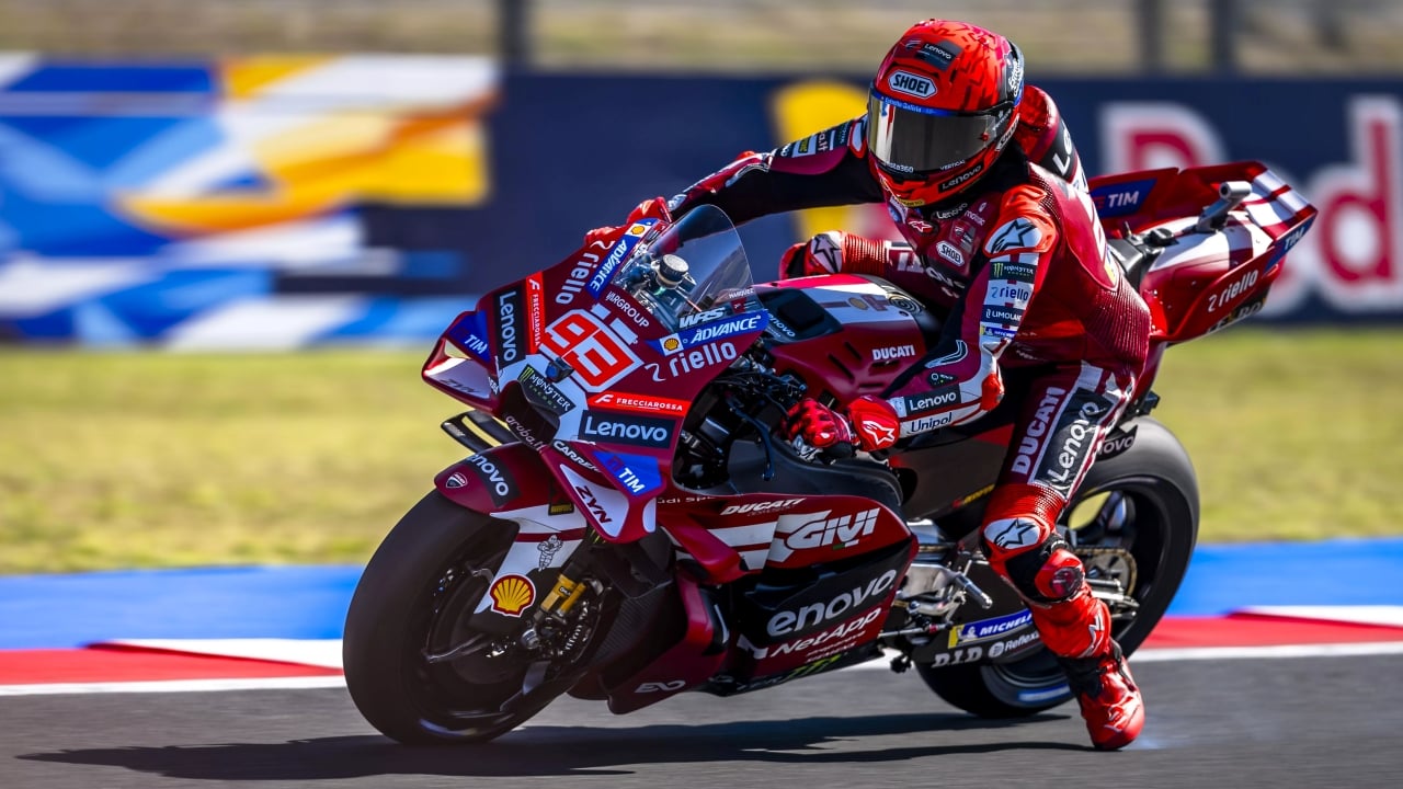 El Marc Márquez gestor también es temible: «Intento sacar el 100 % del fin de semana sin sacar el 100 % de cada entreno»