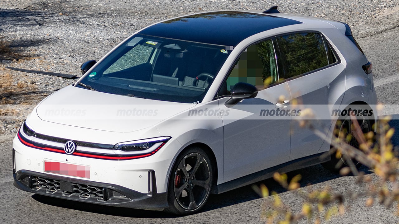 El Volkswagen ID. Polo GTI se deja ver al natural mientras pone a prueba sus 226 CV