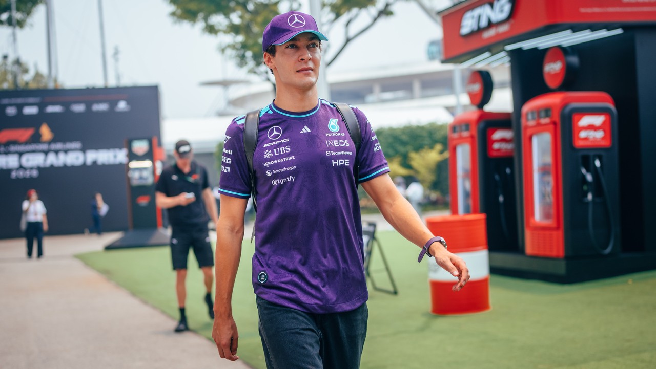 A Russell se le complica aun más el Mundial: saldrá desde el fondo de la parrilla en Singapur