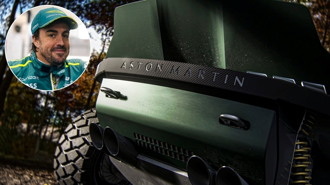 Fernando Alonso vuelve al Dakar para conducir el Aston Martin Dreadnought de Call of Duty