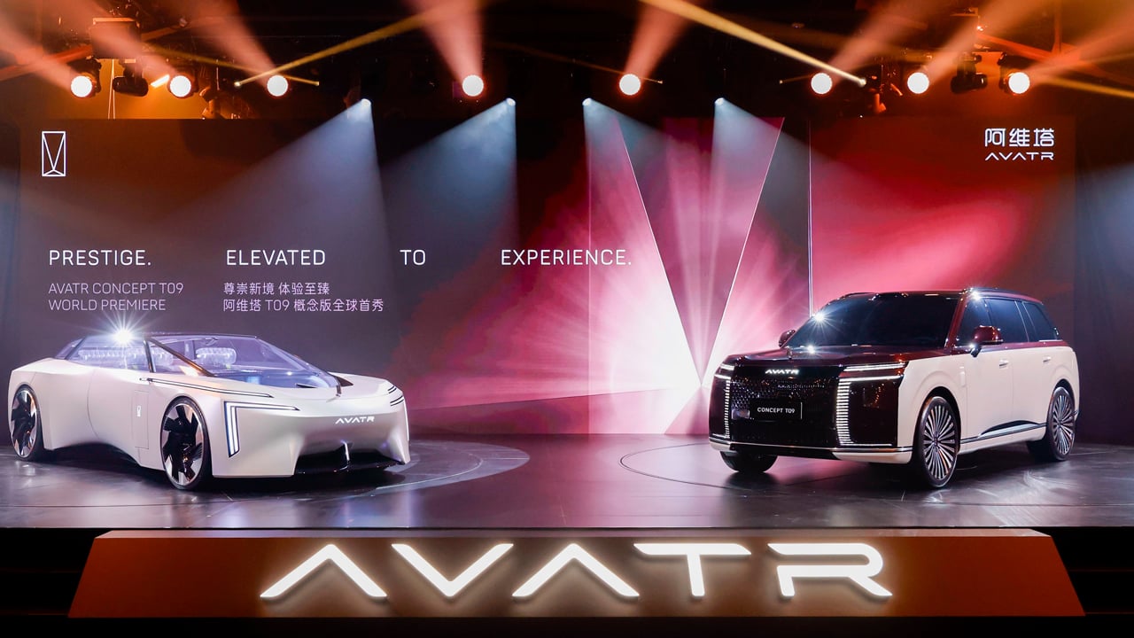 AVATR llega a España en 2027 con dos coches eléctricos de hasta 955 CV para plantar cara al lujo europeo