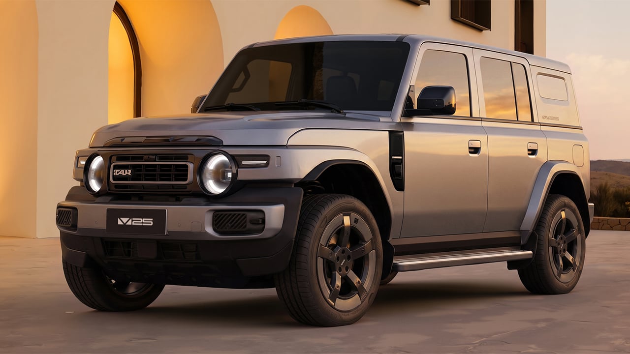 Nuevo iCAUR V25, llega el SUV con más de 450 CV y tracción total inteligente para ciudad o todoterreno
