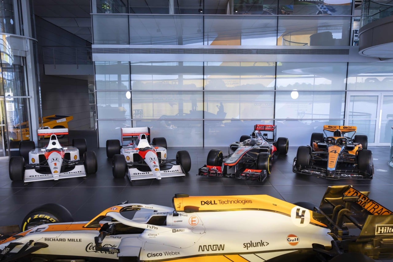McLaren vende cinco Fórmula 1 que pilotaron Senna, Hamilton y hasta Brad Pitt