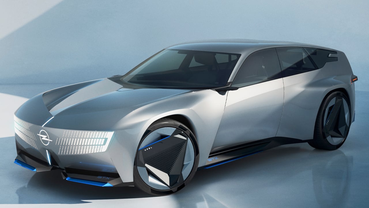 El futuro del Opel Astra se vislumbra en el nuevo STX Concept, un familiar eléctrico que rompe con todo