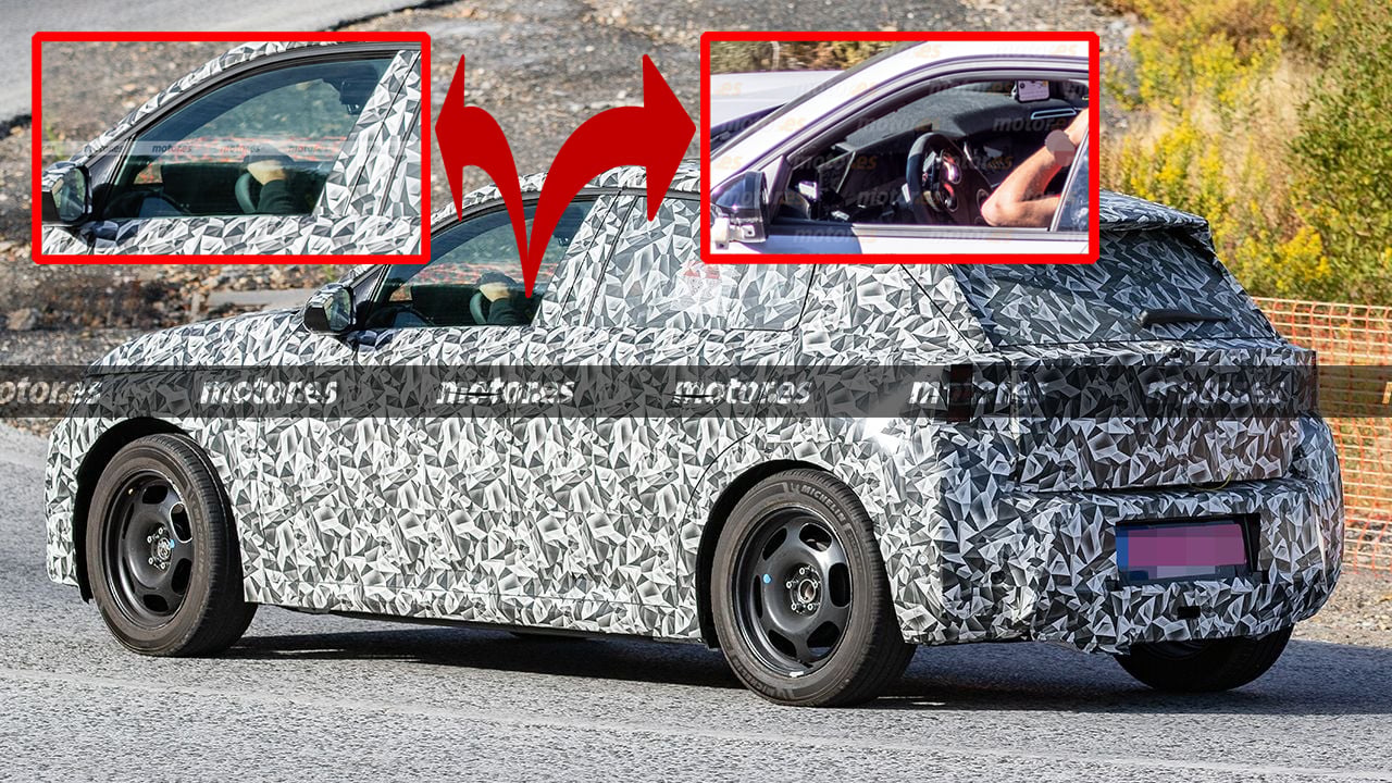 El nuevo Peugeot 208 2027 tendrá dos volantes y estas fotos espía revelan por qué
