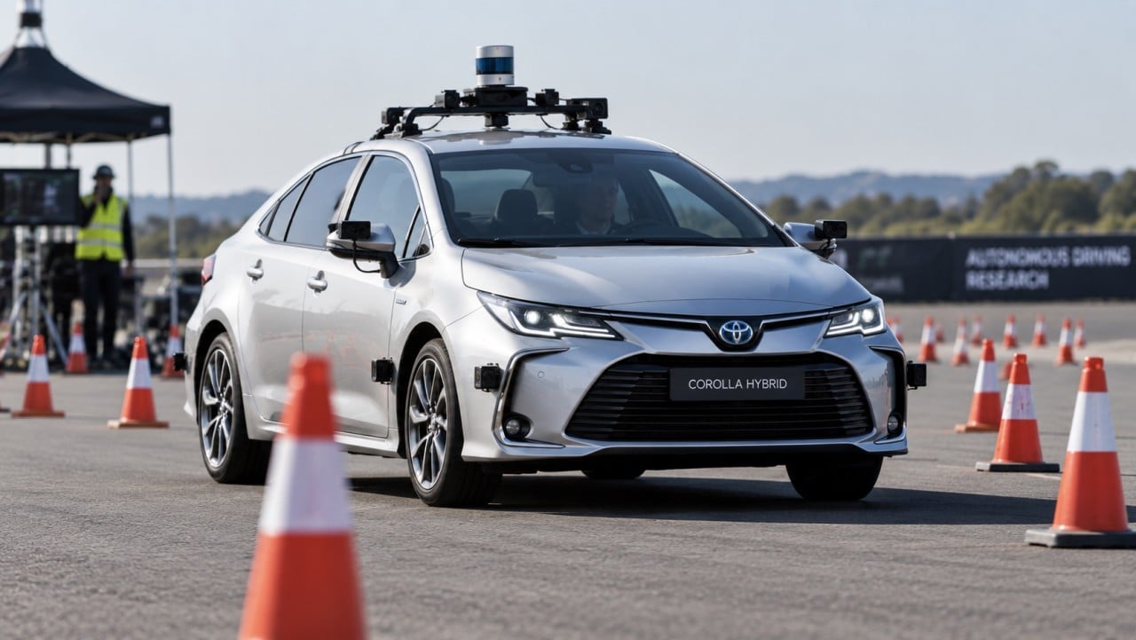 Pusieron a varias IA al volante de un Toyota Corolla real y solo una consiguió terminar el recorrido
