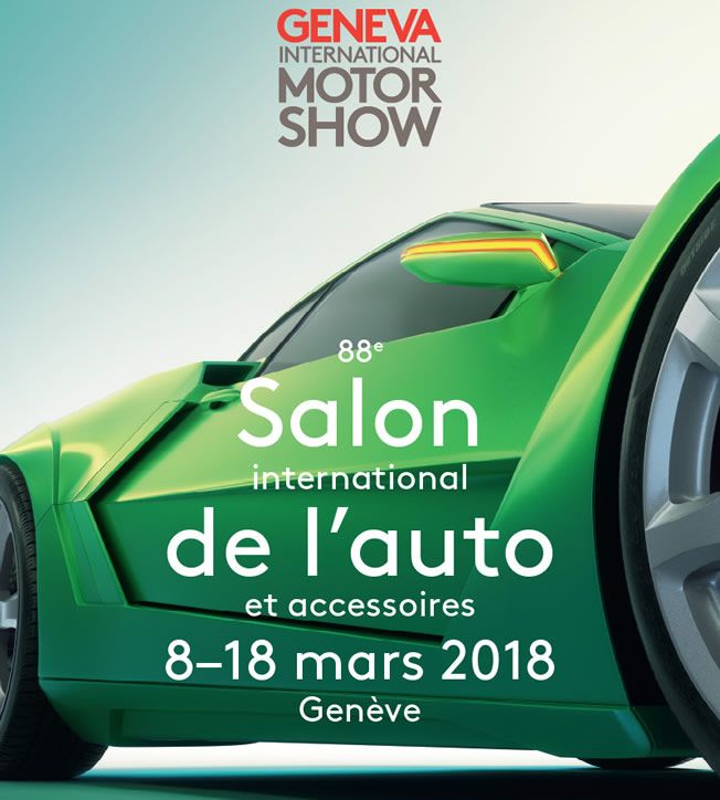 Salón de Ginebra 2018 - cartel Salón de Ginebra 2018 - cartel
